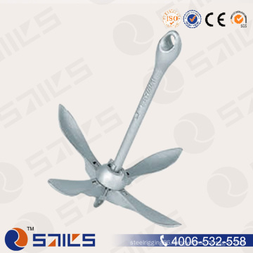 Marine Hardware Hot Dipped Galvanized Type a Folding Anchor